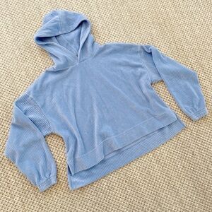 Aerie Women’s Corded velour lavender Pullover Hoodie – Size XS